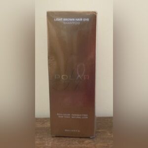 Hair Dye Shampoo for Gray Hair for Women & Men (Light Brown)